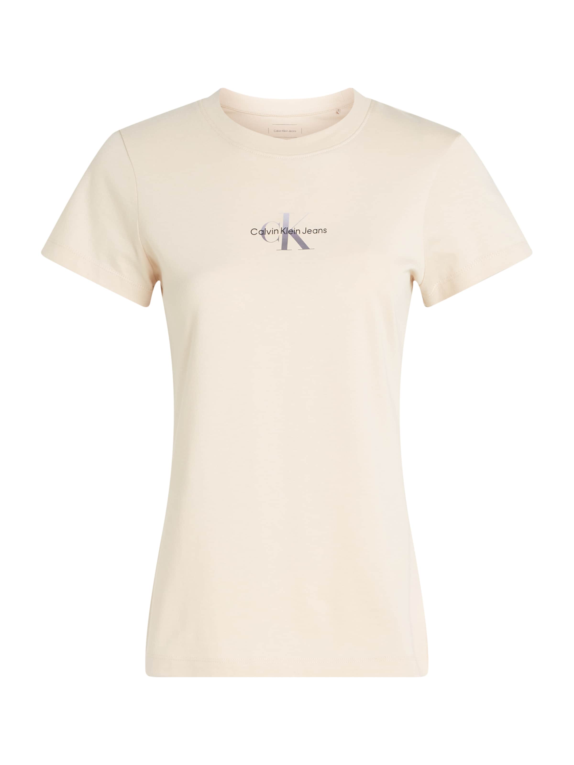 Calvin Klein Jeans Shirt 'GRADIENT' in Beige: front