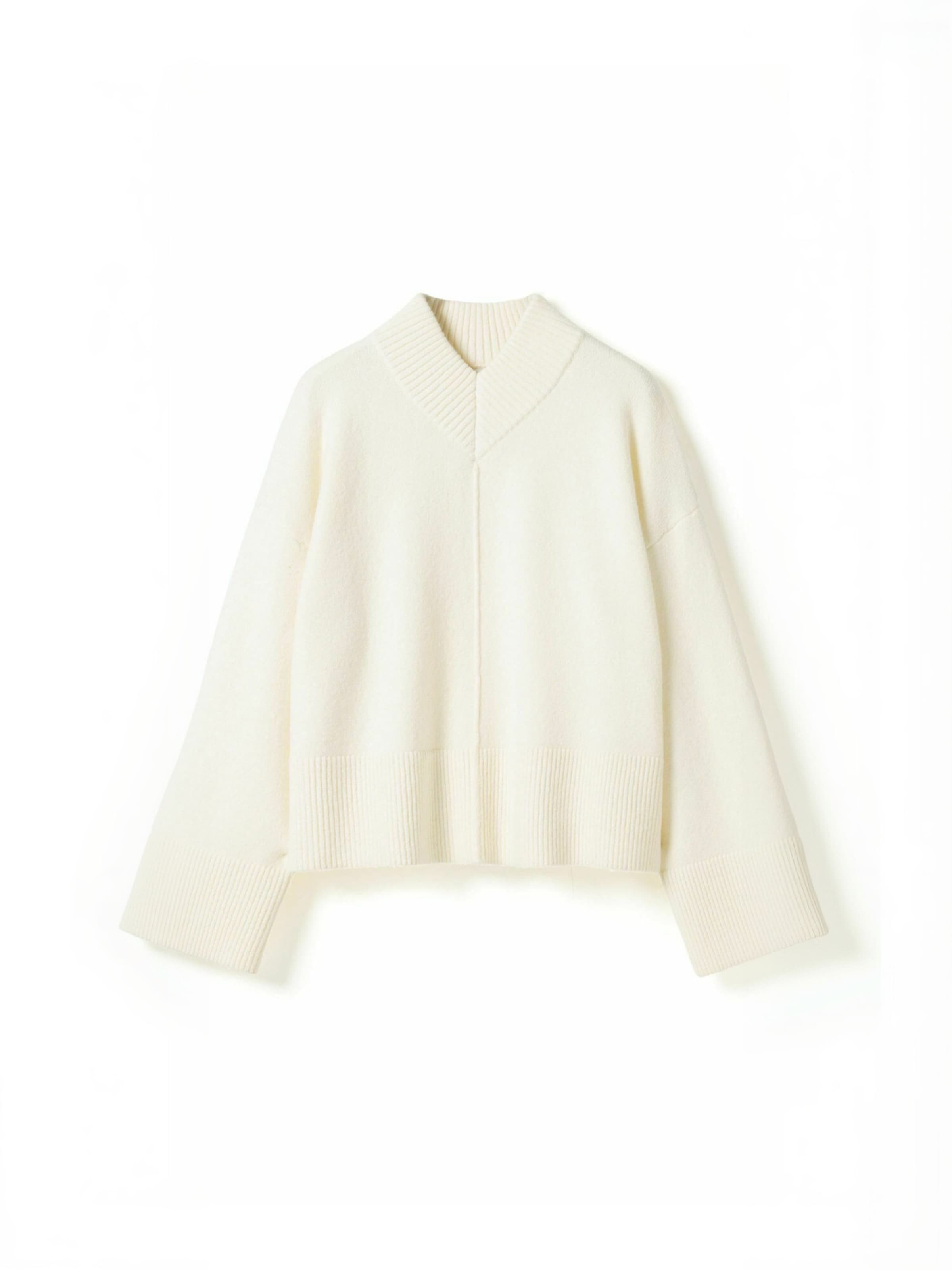 Pullover ' N-Maidie ' di Noella in bianco: frontale