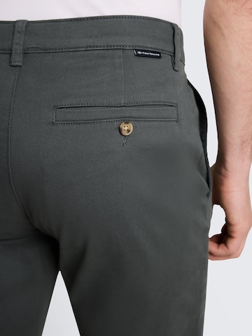 TOM TAILOR Regular Hose in Grün