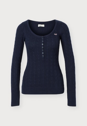 HOLLISTER Sweater in Blue: front