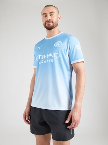 PUMA Αθλητική φανέλα 'MCFC Home' σε μπλε: μπροστά