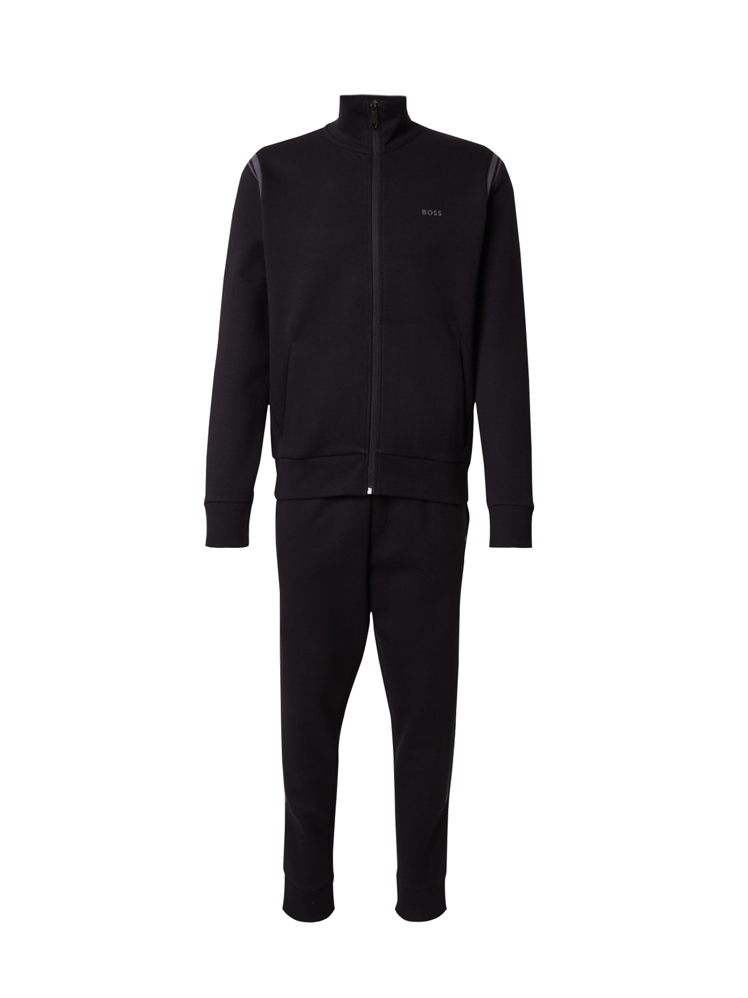 melns BOSS Treniņtērps: no priekšpuses