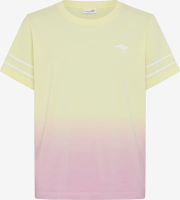 KangaROOS Shirt in Yellow: front