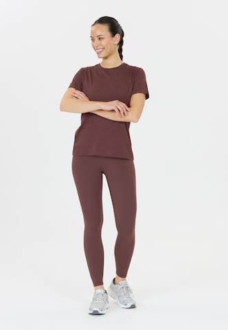 ENDURANCE Skinny Sporthose 'Raleigh' in Lila