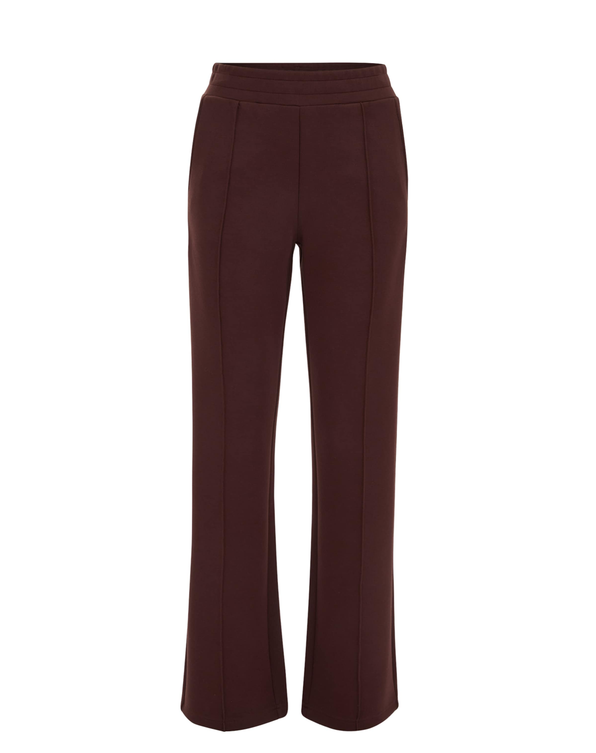 regular Pantaloni di WE Fashion in marrone: frontale