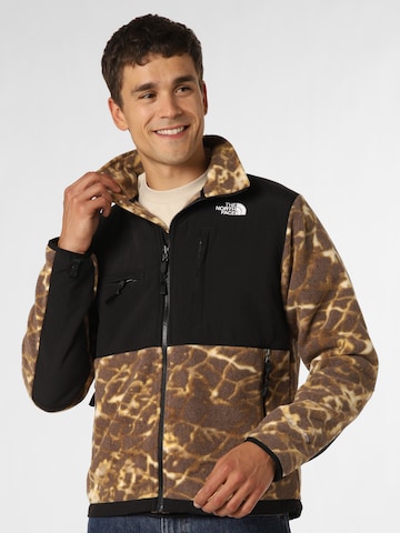 THE NORTH FACE Athletic Fleece Jacket in Brown: front