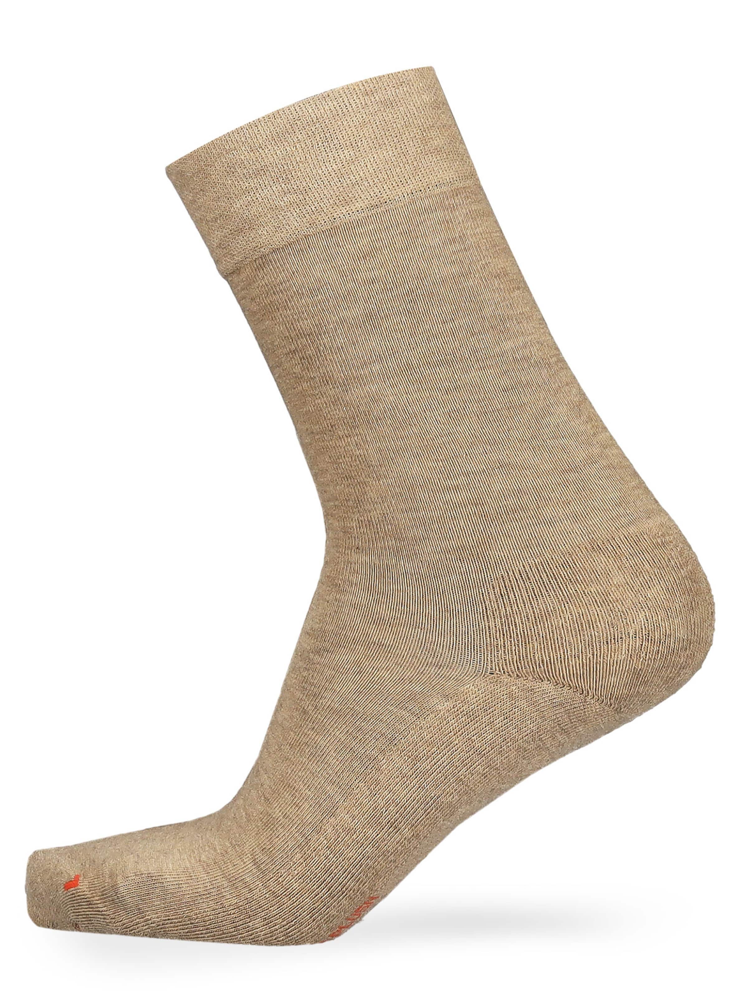 Chaussettes 'Air Plush' Hudson en beige : devant