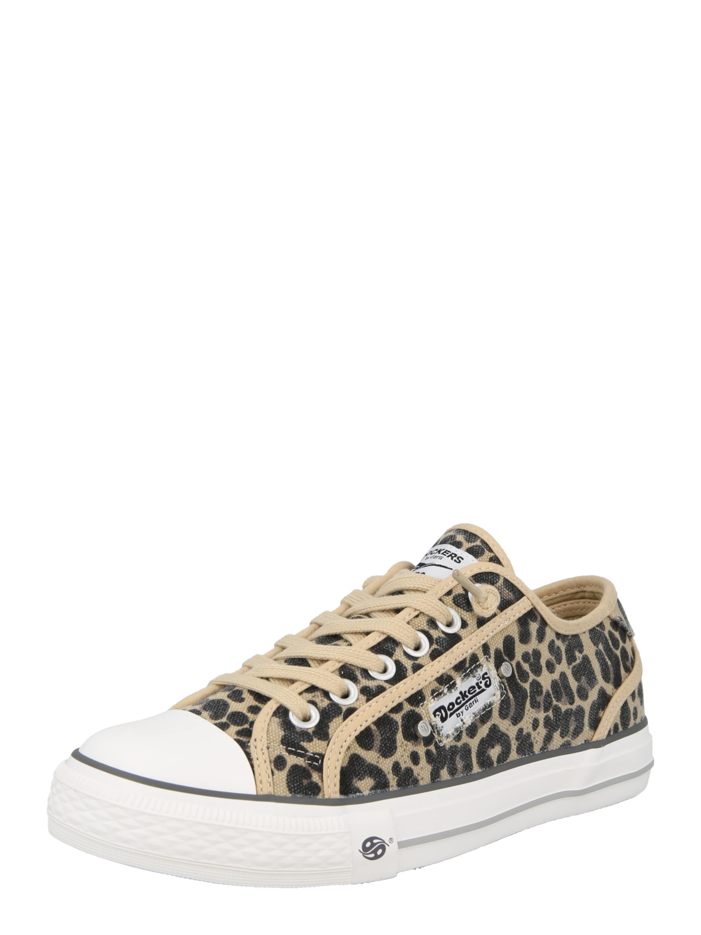 Dockers by Gerli Rövid szárú sportcipők - barna: elől