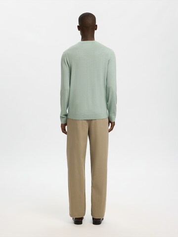 SELECTED Свитер 'SLHTray' в Зеленый