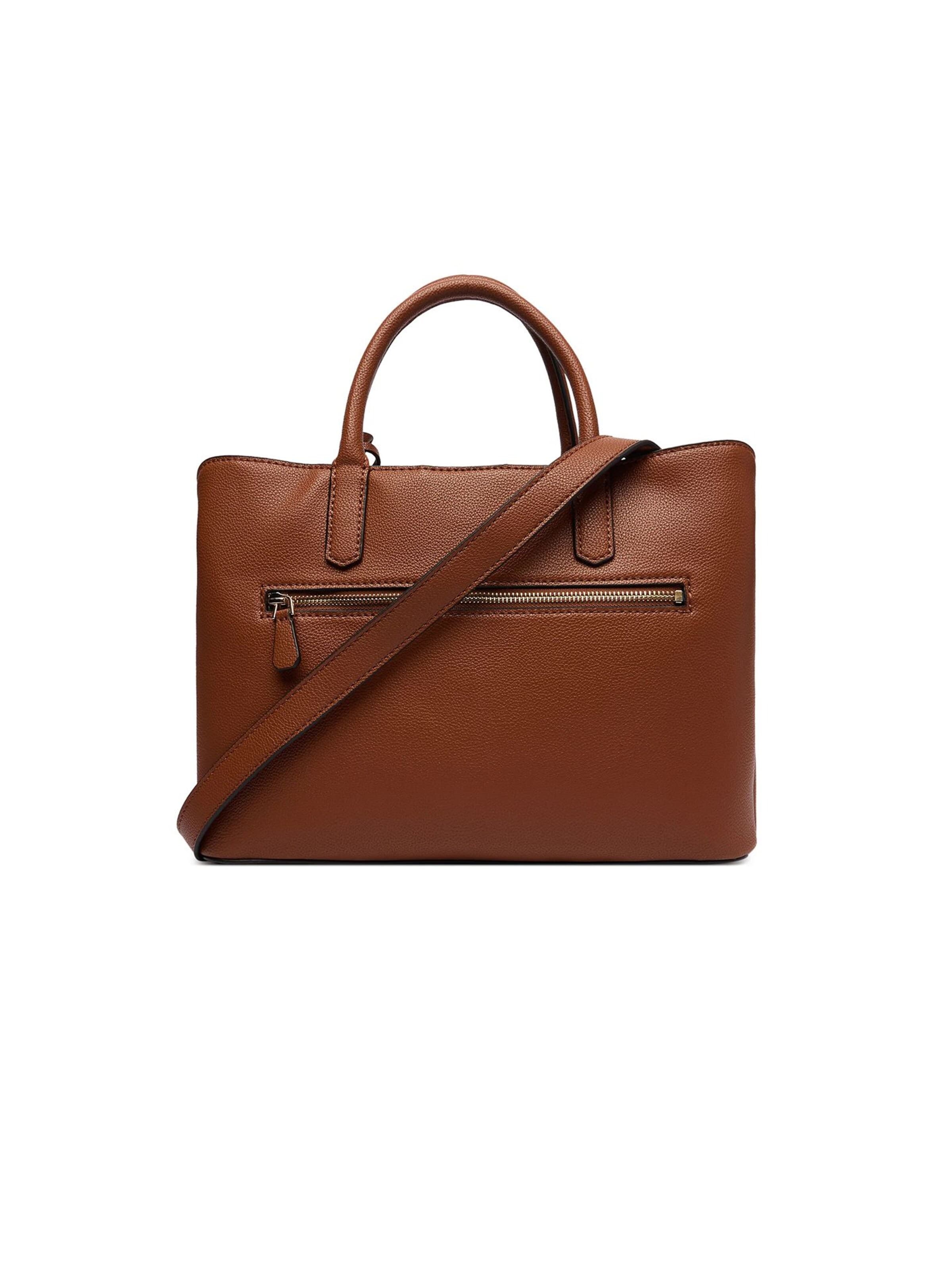GUESS Handtas 'Gregoria' in Bruin