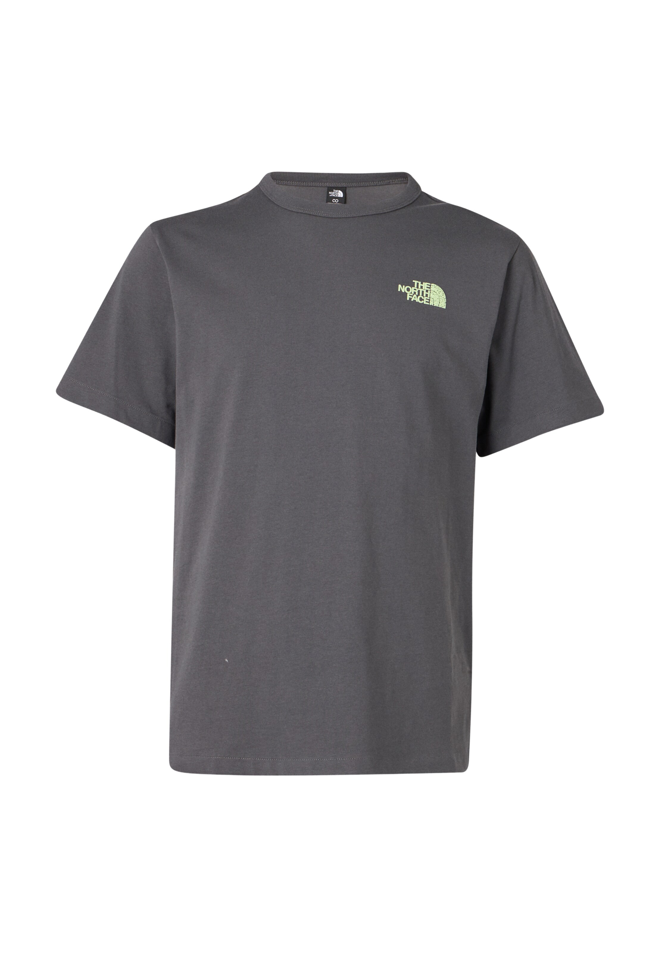 THE NORTH FACE Bluser & t-shirts 'NSE SLOPES' i XS i antracit / lysegrøn, Produktvisning