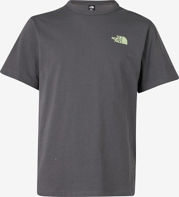 THE NORTH FACE Футболка 'NSE SLOPES' в Серый: спереди