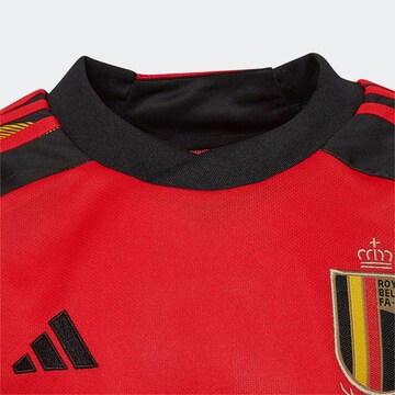 T-Shirt fonctionnel 'Belgium 22 Home' ADIDAS PERFORMANCE en rouge