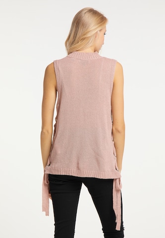 Tops en tricot myMo ROCKS en rose