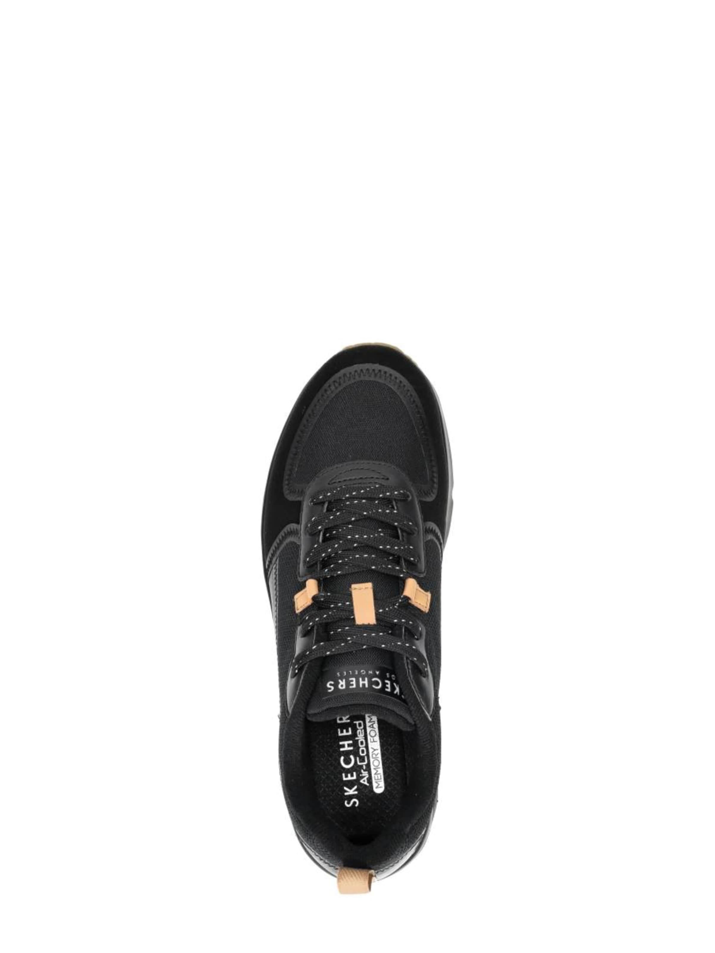 SKECHERS Sneakers laag 'Uno - Layover' in Zwart