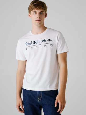 T-Shirt Red Bull Racing x Pepe Jeans en blanc : devant