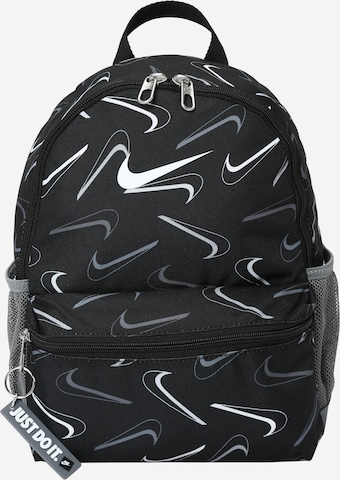 NIKE - Mochila deportiva 'BRSLA JDI' en negro: frente