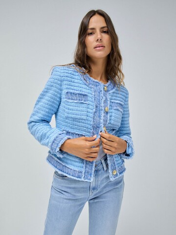 Salsa Jeans Strickjacke in Blau: Vorderseite