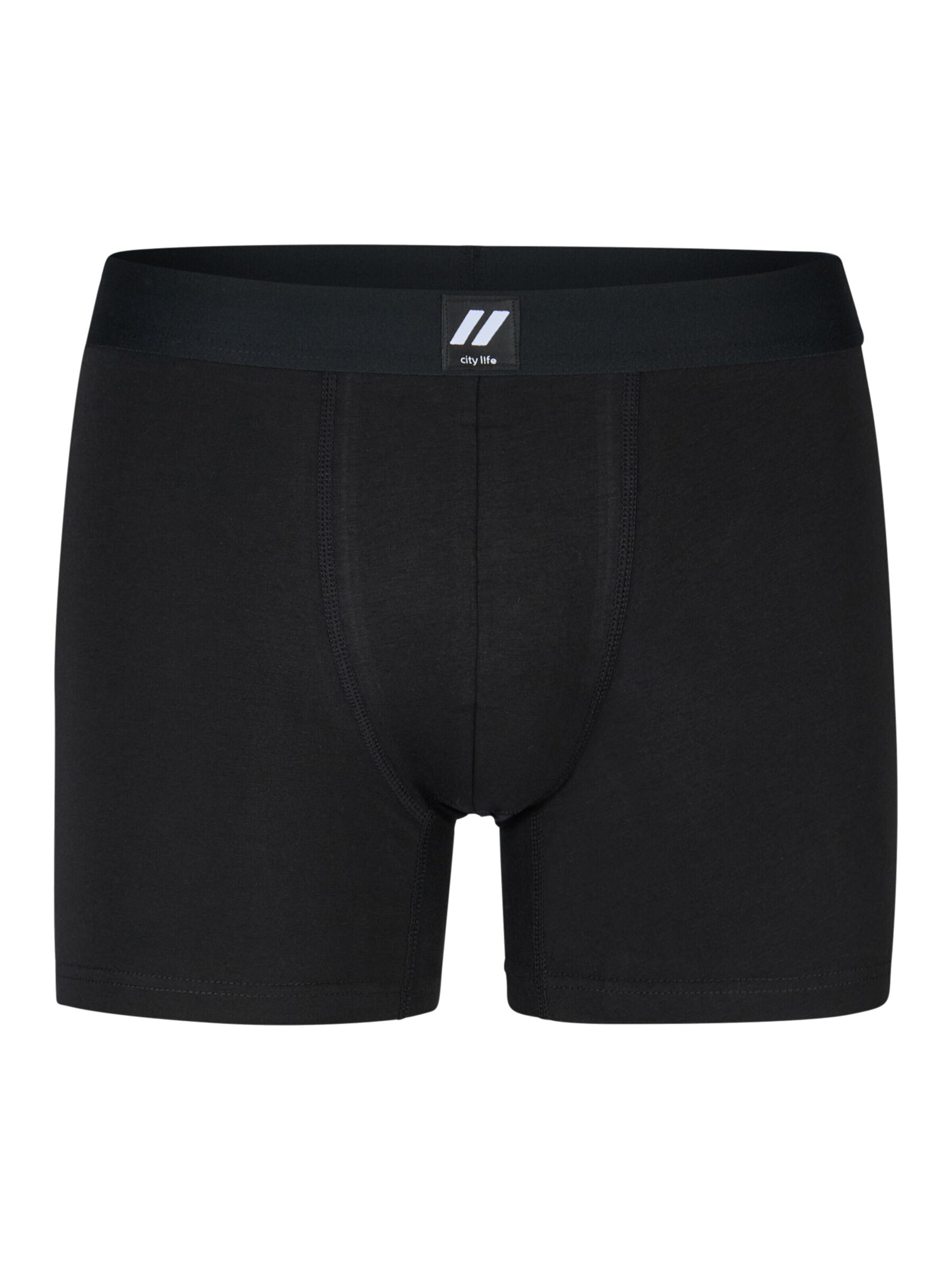 City Life Boxershorts 'City Life 5-pack men's jersey trunks boxer shorts economy pack M - XXL' in Zwart