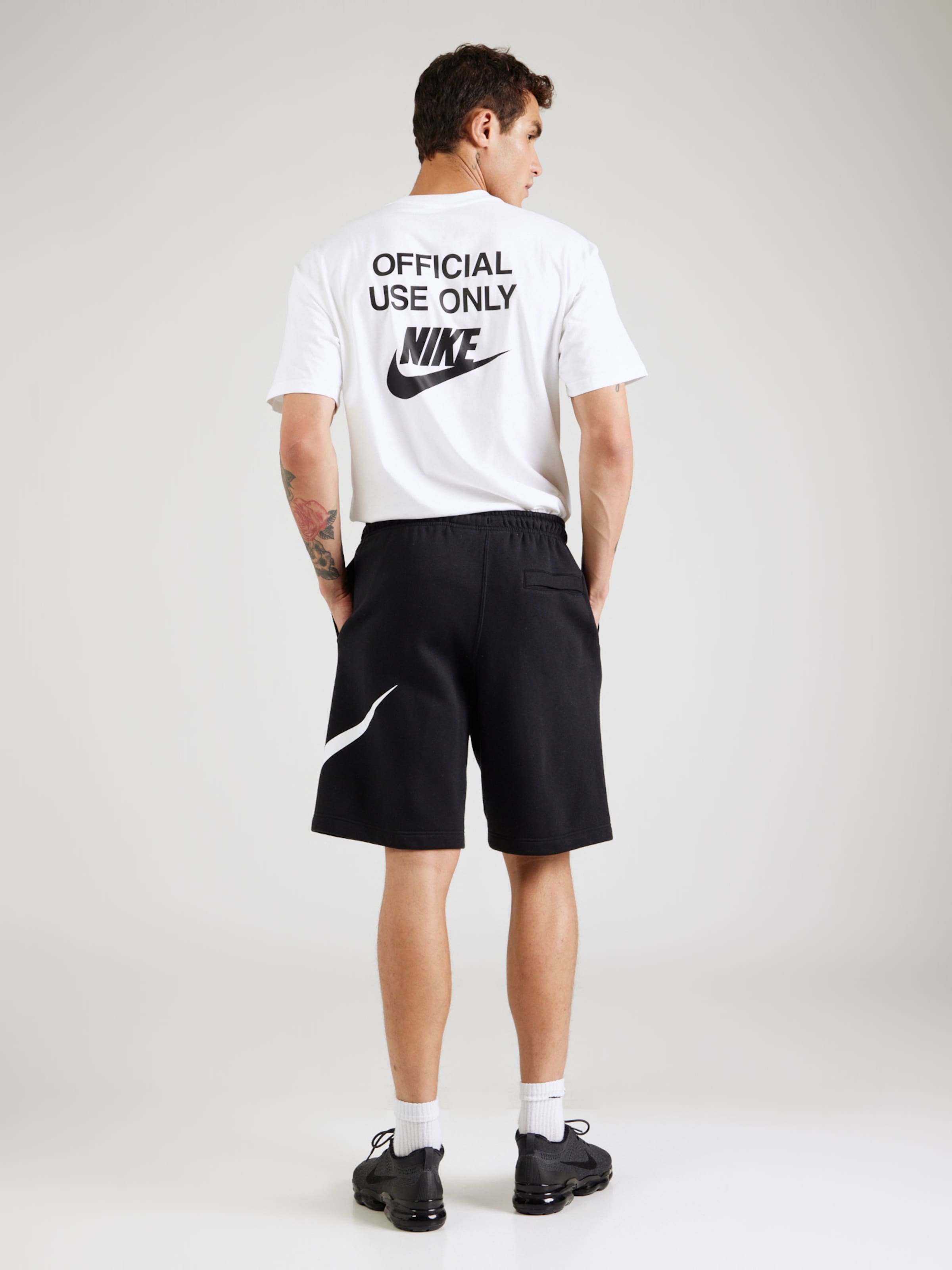 nike loose fit sweat shorts