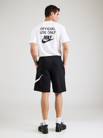 Regular Pantalon 'CLUB' Nike Sportswear en noir