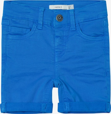 NAME IT - Pantalón 'Silas Isak' en azul: frente