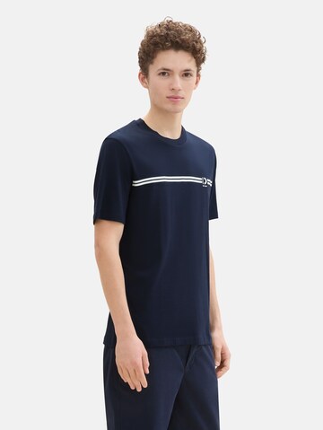 TOM TAILOR DENIM T-Shirt in Blau