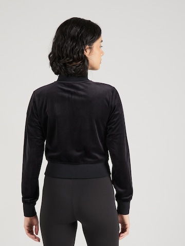 GUESS Bluza rozpinana sportowa 'COUTURE' w kolorze czarny