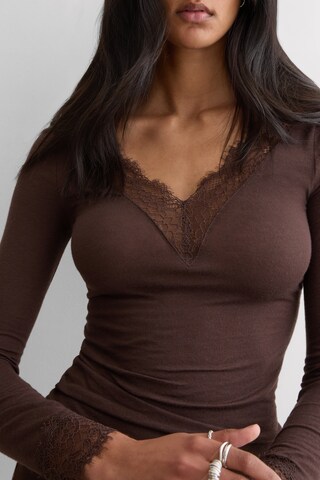 INTIMISSIMI Shirt 'Ultralight' in Brown