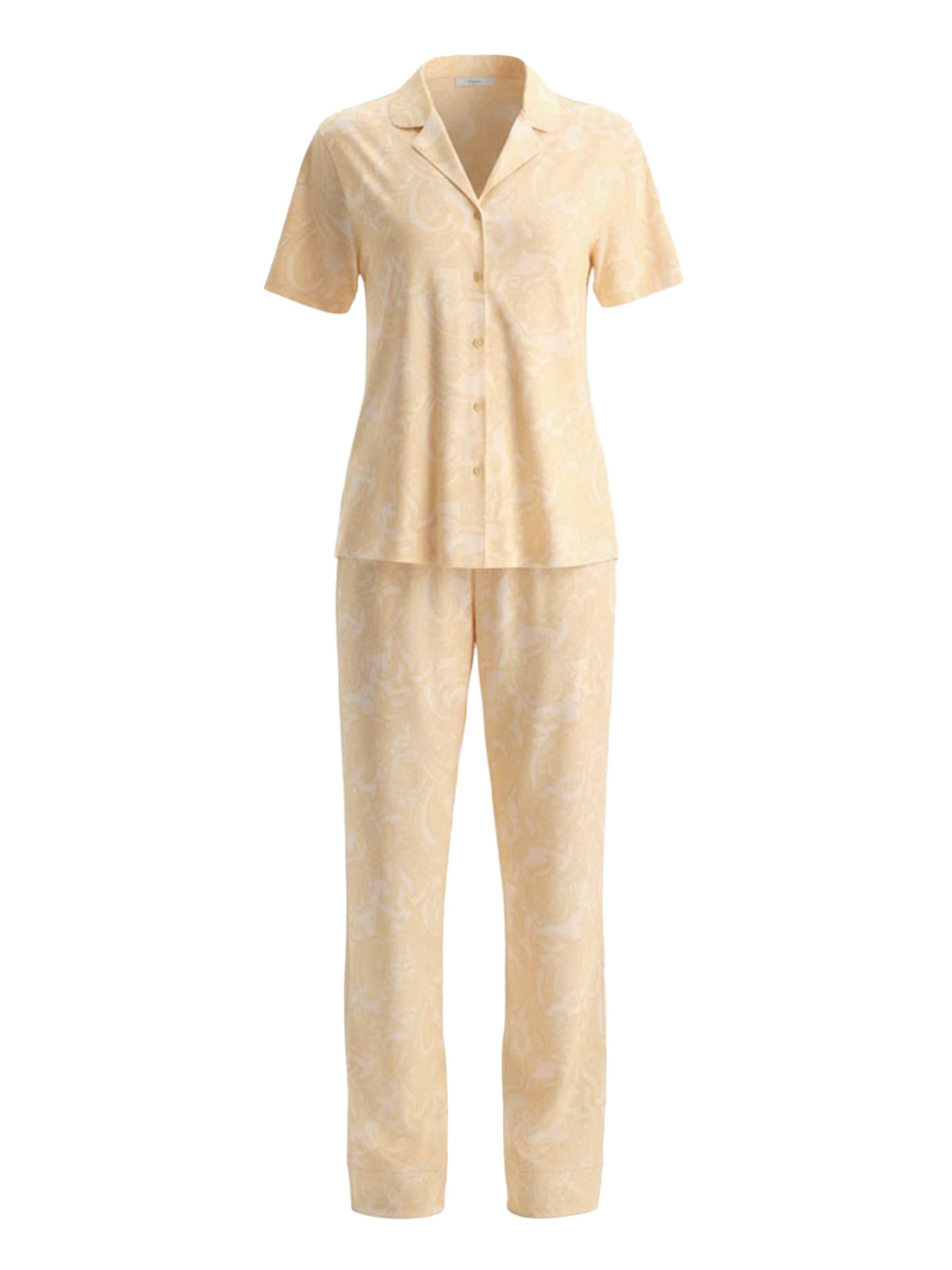Dagi Pyjama in Gelb: Vorderseite