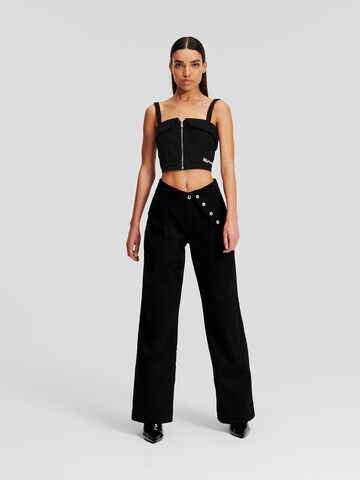 KARL LAGERFELD JEANS Loose fit Jeans in Black