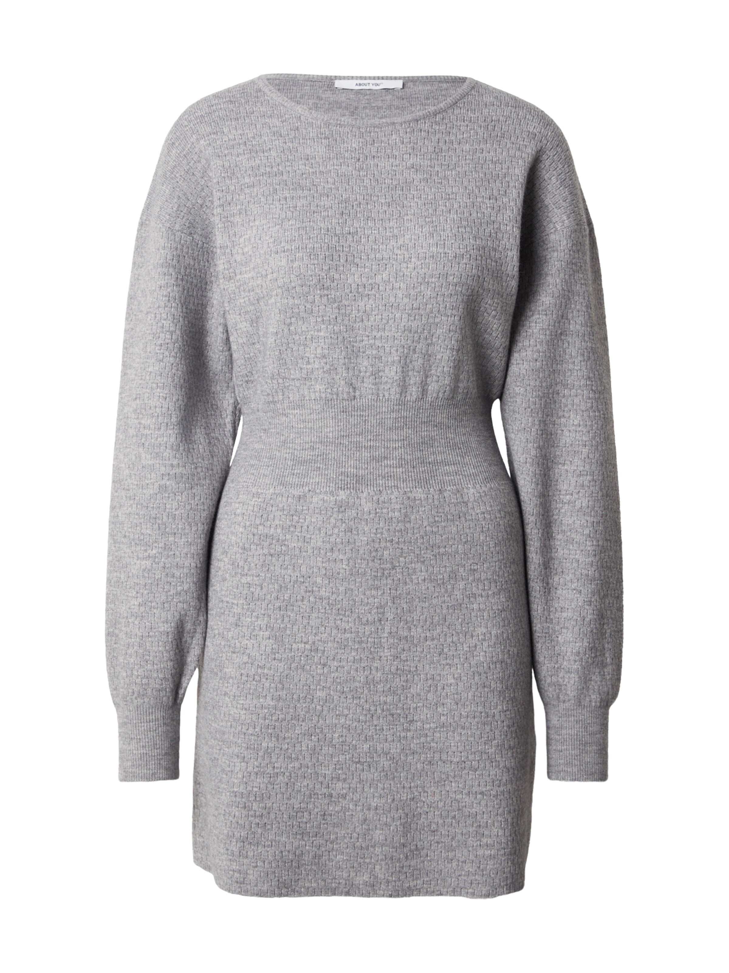 ABOUT YOU Kleid 'Annelie' in Grau: Vorderseite