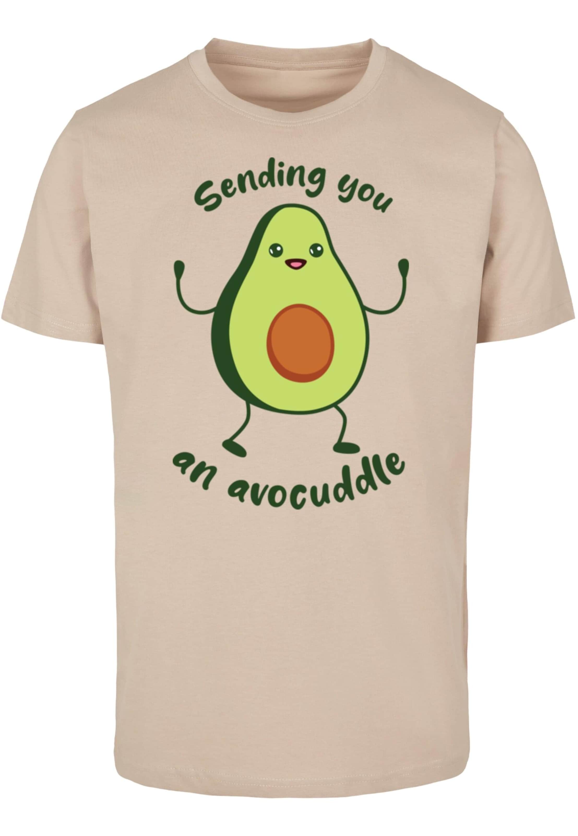 T-Shirt 'Mother's Day - Avocuddle' ABSOLUTE CULT en beige : devant