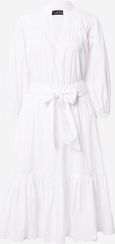 Robe Lauren Ralph Lauren en blanc : devant