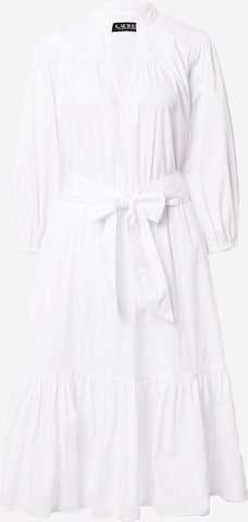 Lauren Ralph Lauren - Vestido en blanco: frente