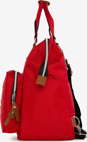 BagMori Backpack in Red