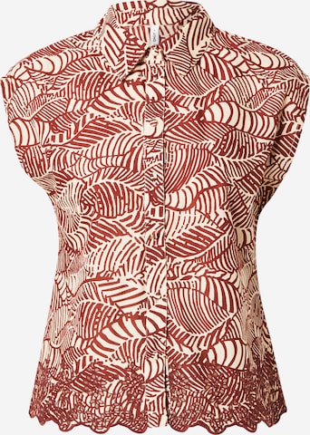 Camicia da donna 'ONLLOU' di ONLY in marrone: frontale