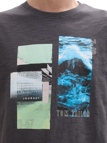 TOM TAILOR Shirt in Grijs