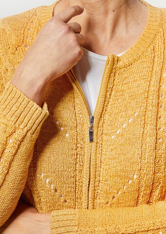 Goldner Knit cardigan in Yellow