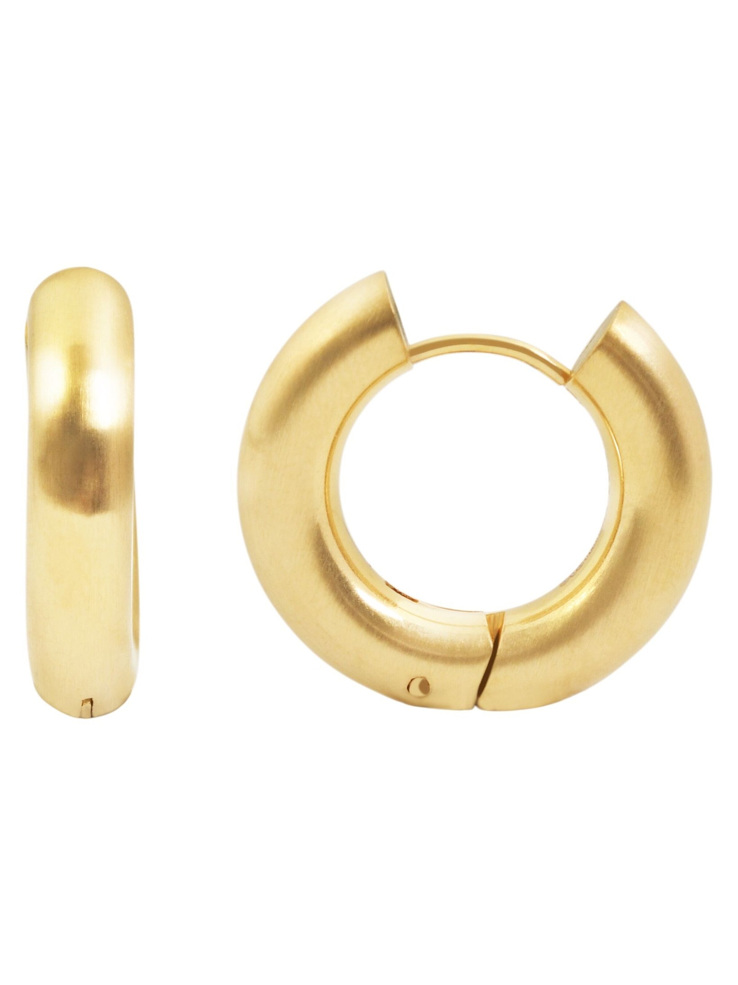 Akzent Earrings 'Salita, langlebig' in Gold: front