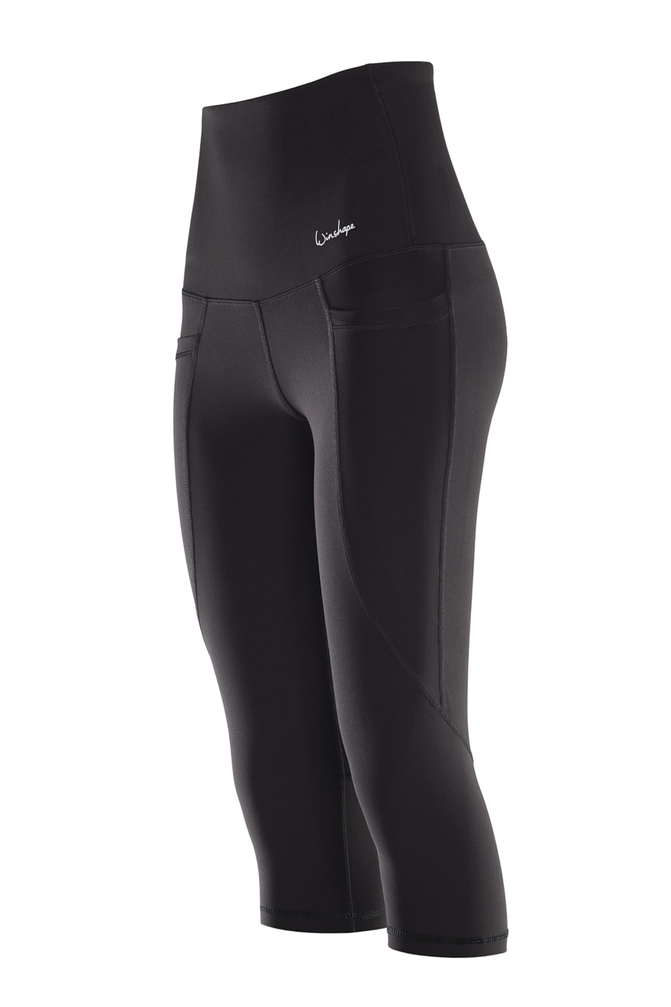 Winshape Скинни Спортивные штаны 'HWL215C' в Черный