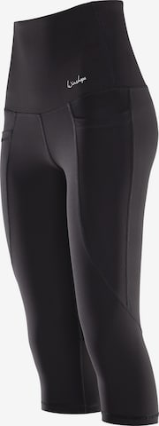 Skinny Pantaloni sportivi 'HWL215C' di Winshape in nero