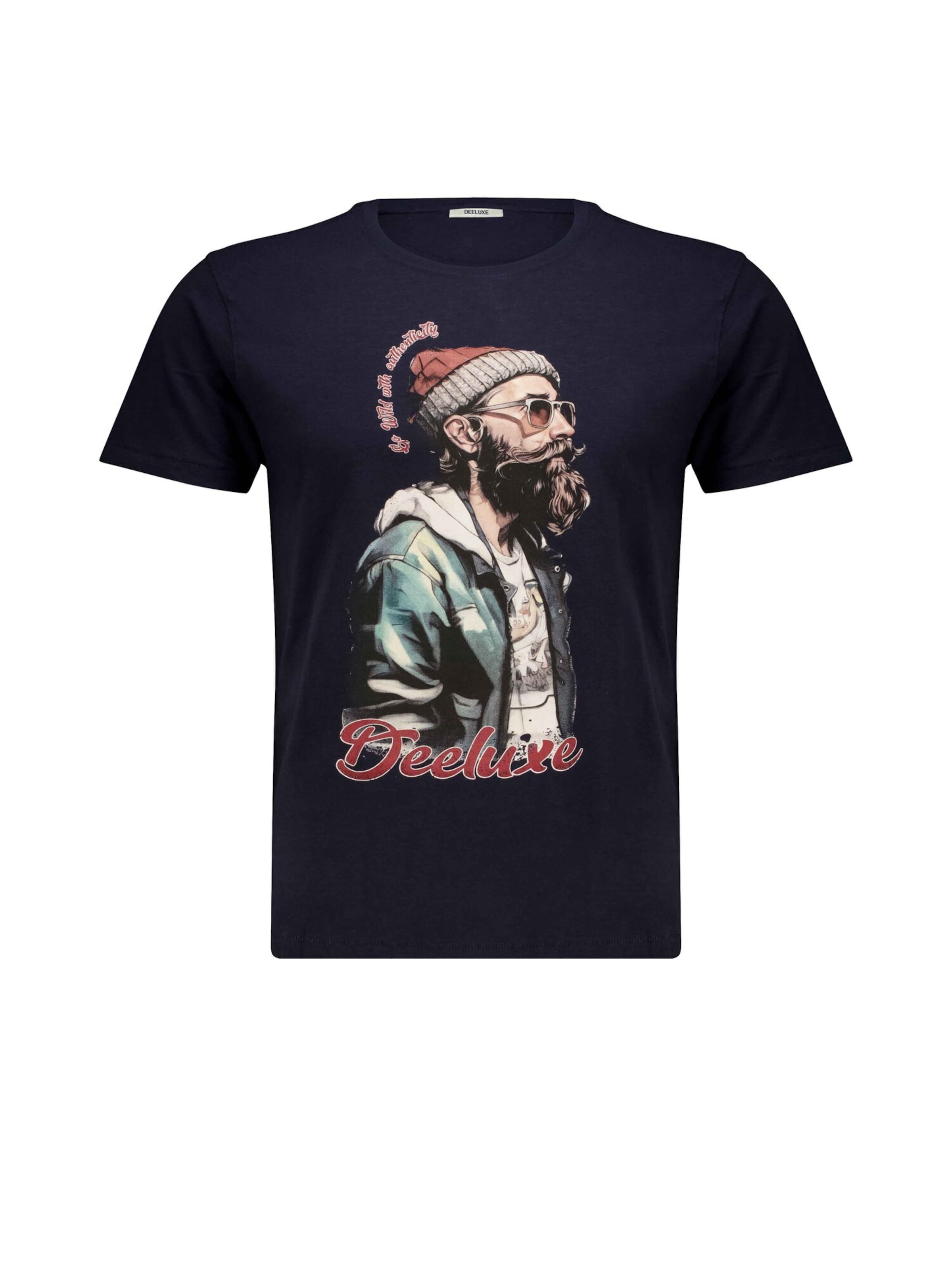 Deeluxe Shirt 'HIPSTER' in Blauw: voorkant