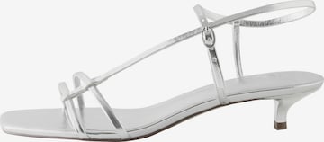 Sandalo con cinturino 'Forever Comfort' di Next in argento: frontale