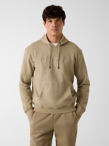 GUESS Sweatshirt in Beige: Vorderseite