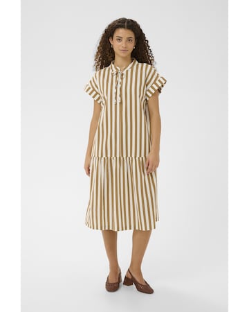 SAINT TROPEZ Jurk 'ZalindaSZ' in Bruin