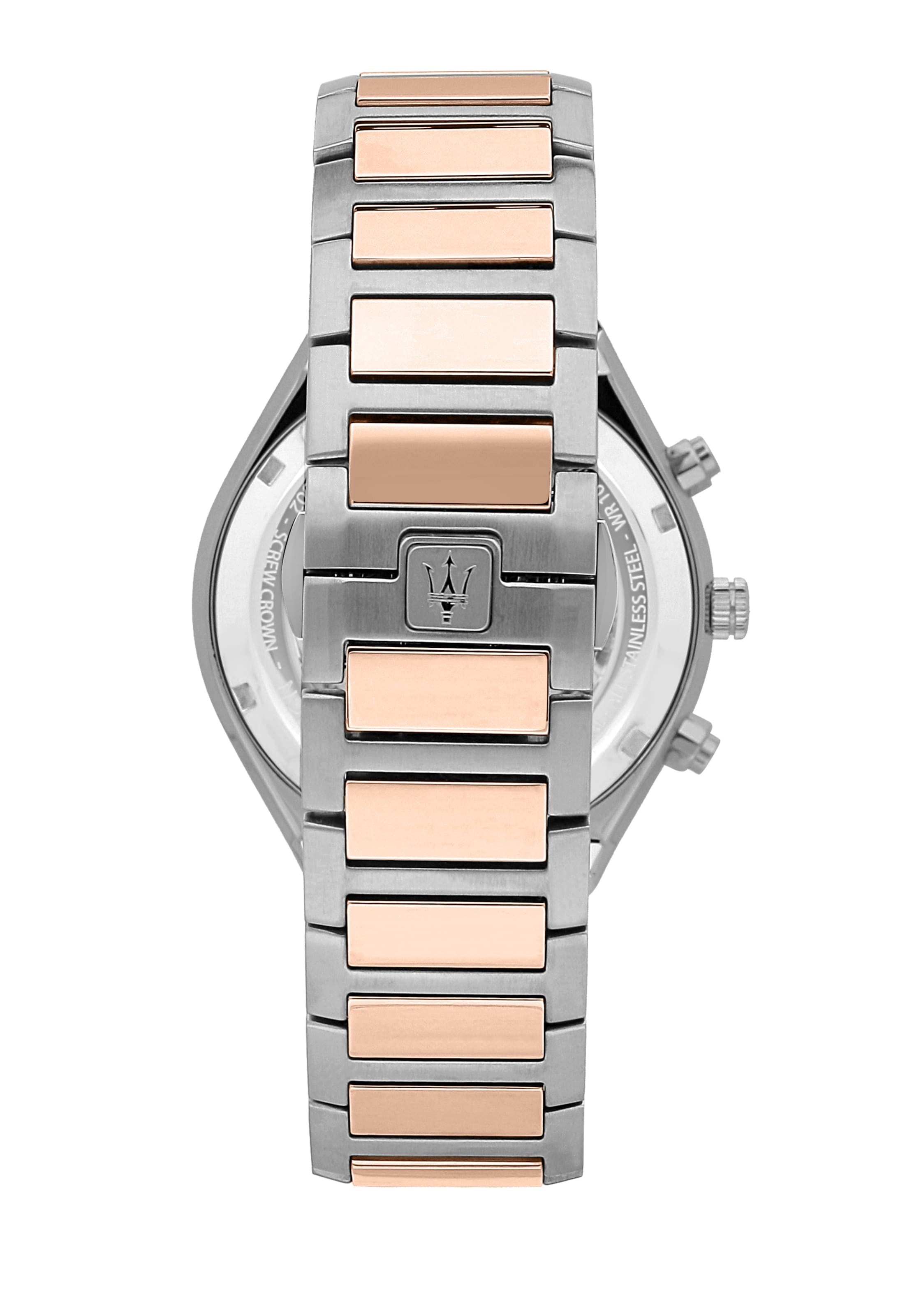 Maserati Uhr 'Stile' in Silber