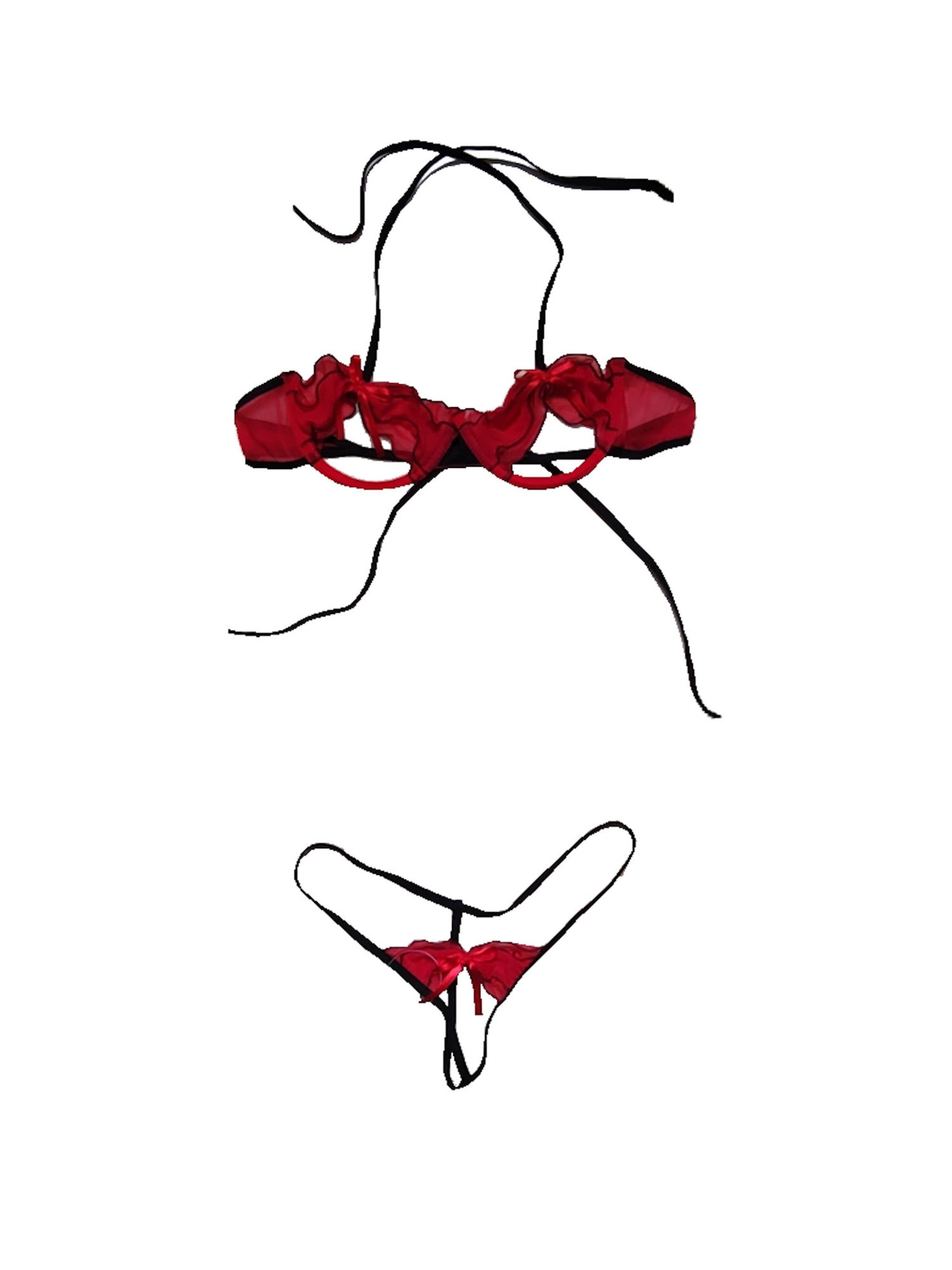 PASSION Ouvert 'Amaya'‌‌‌‌‌ in Rot: Vorderseite