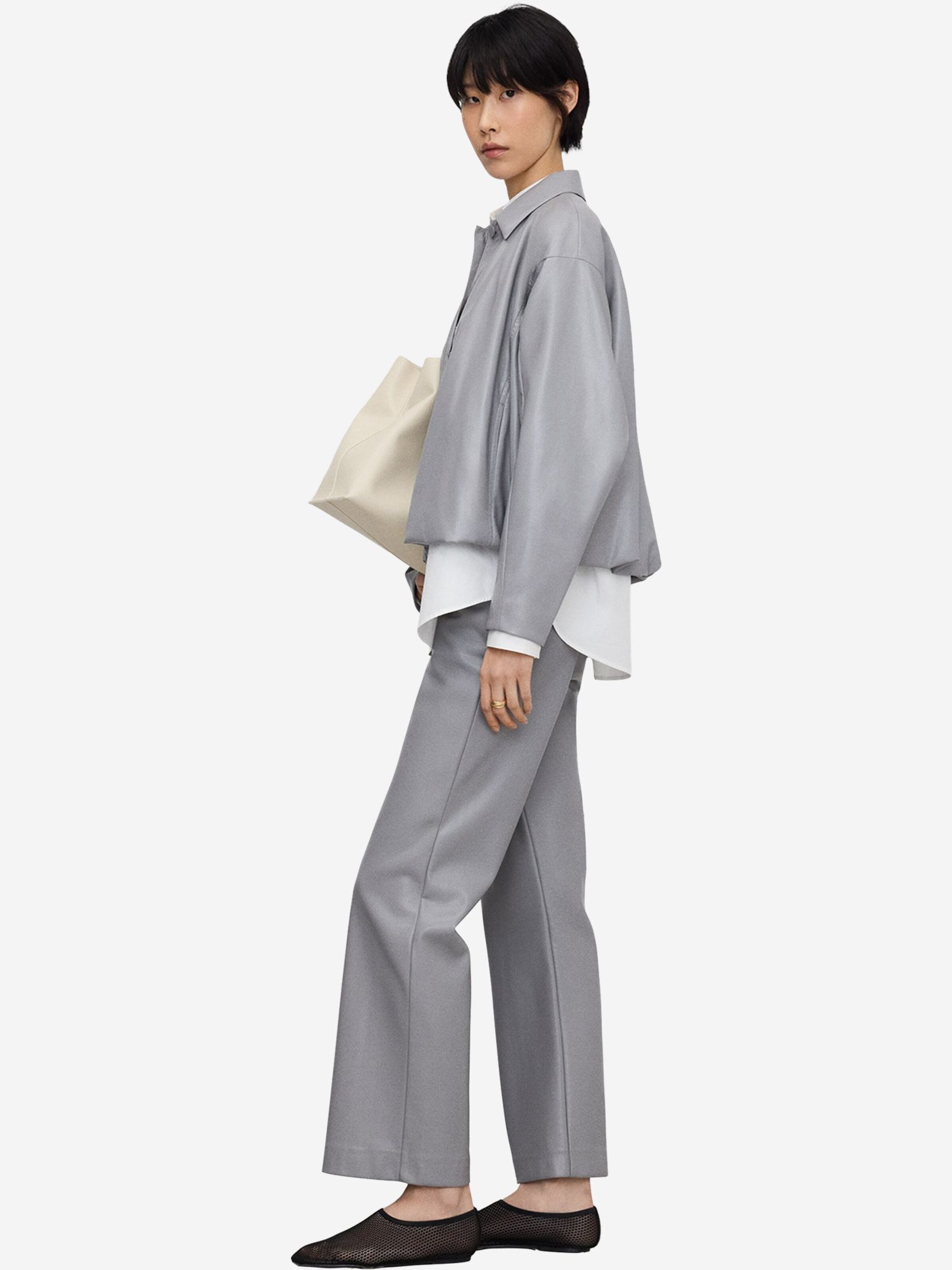 Adolfo Dominguez - Chaqueta de entretiempo en gris