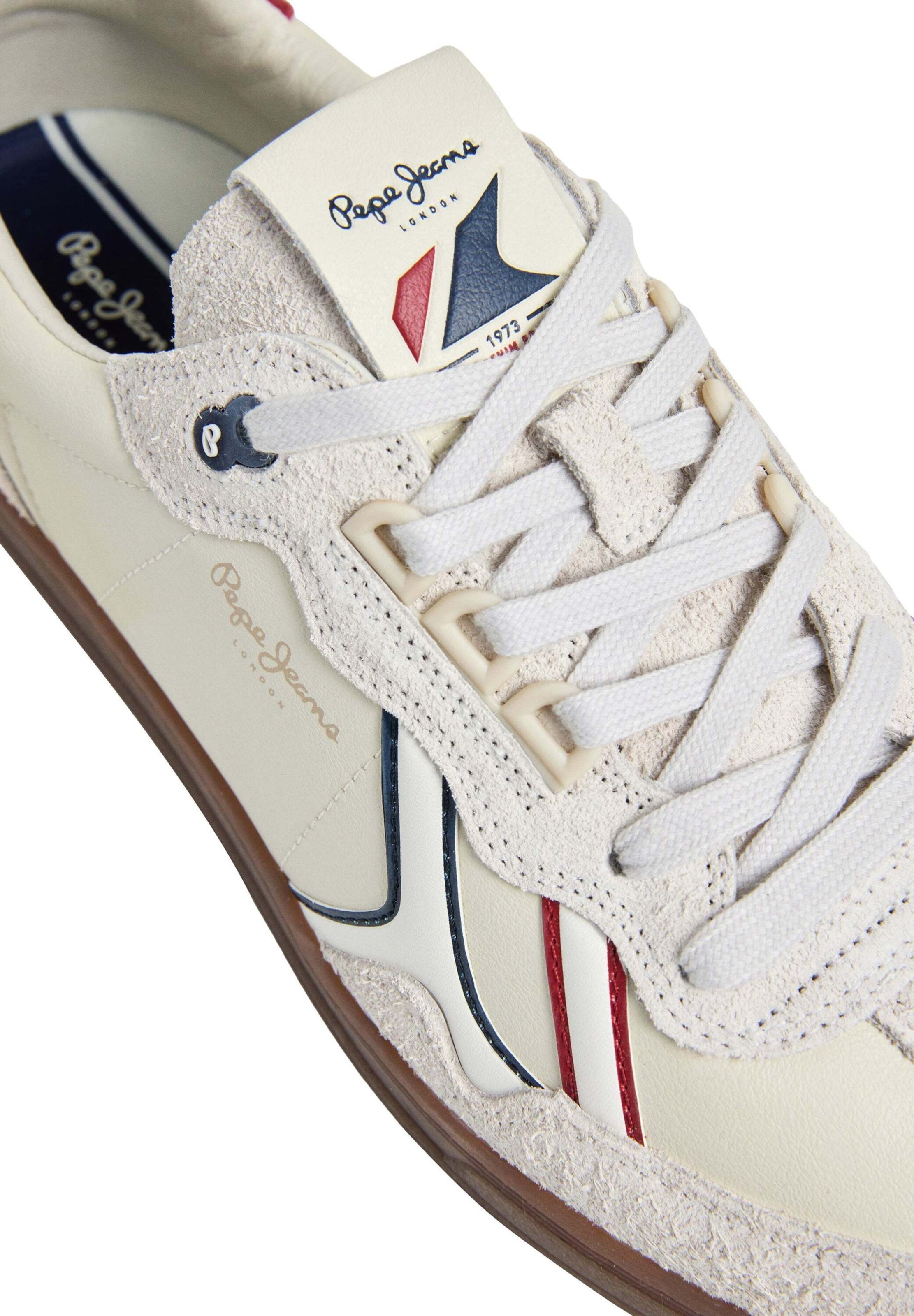 Pepe Jeans Sneaker 'Ball Road' in Weiß